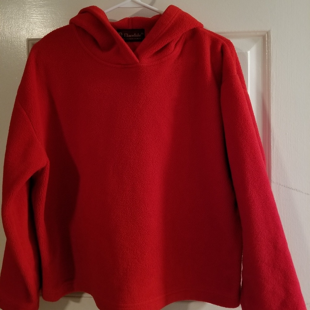 3/$20 Vintage fleece cropped pullover hoodie